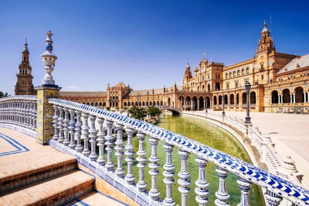 Tipico Y Pintoresco Patio De Vecinos, Con Encanto เซบีญา ภายนอก รูปภาพ