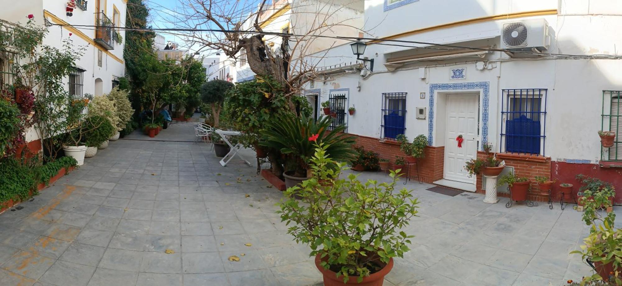 Tipico Y Pintoresco Patio De Vecinos, Con Encanto เซบีญา ภายนอก รูปภาพ